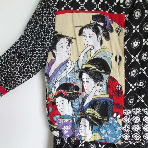 Surya Geisha Design Rayon Dress & Jacket Fits Med - Picture 1 of 16